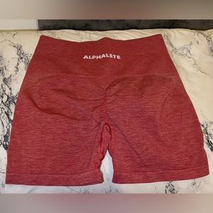 🚨RESERVED FOR TRADE🚨Alphalete OG Amplify Fireside Shorts🔥